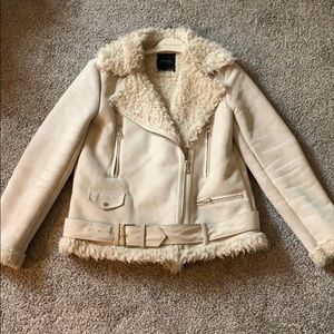 Zara fall/winter moto jacket style coat